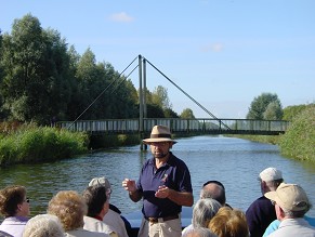 Fahrt mit dem Fluesterboot